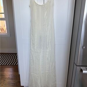 Silk skims slip dress